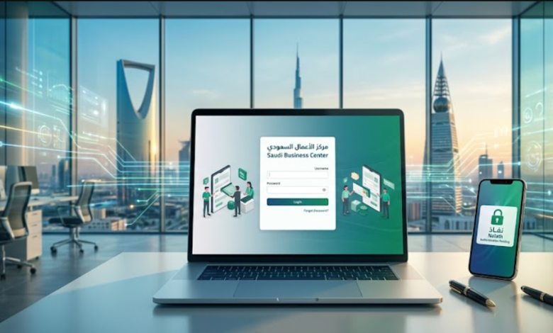 رابط المركز السعودي للأعمال تسجيل دخول المباشر