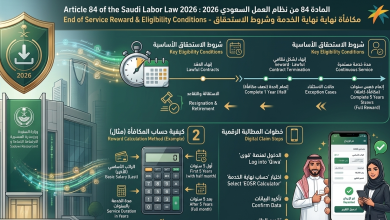 المادة 84 من نظام العمل السعودي 2026