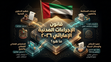 قانون الإجراءات المدنية الإماراتي 2026