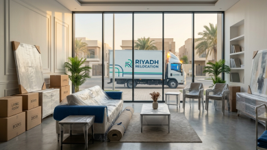 محل شراء اثاث مستعمل بالرياض يقوم بمعاينة الكنب والمفروشات